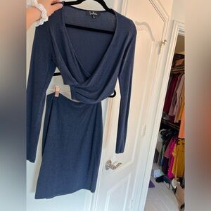 Lulu's Deep Blue Two-Piece Set